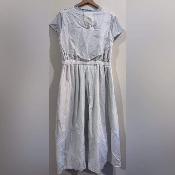 HANNOH WESSEL Elegant Light Blue Button-Down Midi Dress - Picture 7 of 8